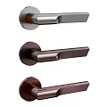 Stylish Door Handles in White Black and Gold Finishes for Modern Homes