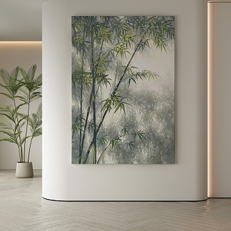 Quiet decorative painting 3d model