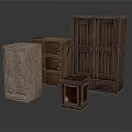 Wooden Furniture Collection With Cabinets Wardrobe Storage Units Different Styles And Finishes