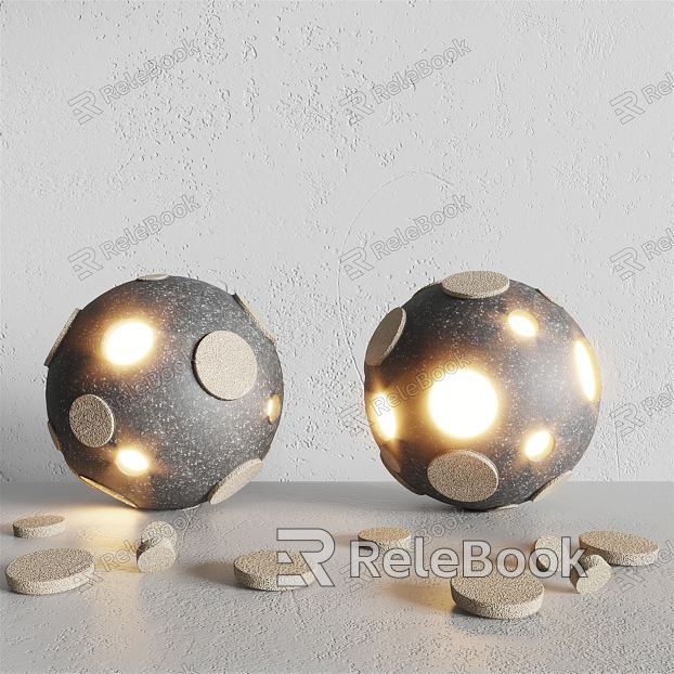 Modern Table Lamp Spherical Decorative Table Lamp model