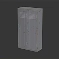 Hardware Tools Metal Double Door Storage Cabinet With Industrial Design And Ventilation Slots