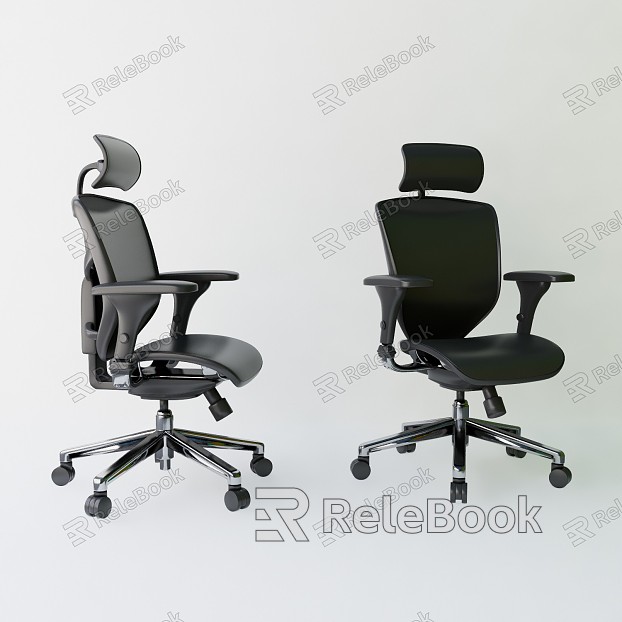 Modern office chair model