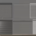 Various Modern Roller Shutter Designs With Solid And Slatted Styles For Exteriors