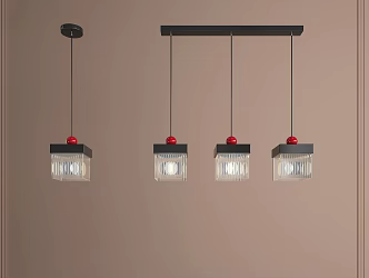 Small Chandelier Restaurant Chandelier Three-head Chandelier Italian Product Lamp Middle Ancient Chandelier Cream Wind Chandelier Light Luxury Chandelier 3d model