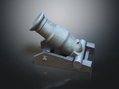 Modern Cannon Ancient Cannon Ancient Cannon 3d model Modern Cannon Ancient Cannon Ancient Cannon 3d model