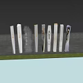 Spiritual Fortress Featuring Diverse Modern Designs Textured Surfaces Golden Accents And Water Reflection