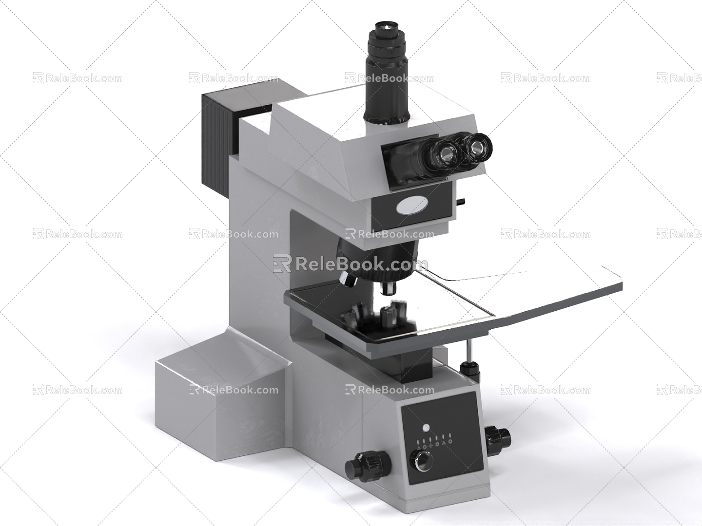 Microscope Electron Microscope Medical Microscope 3d model