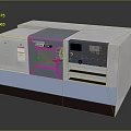 Novatech Industrial Equipment Featuring Control Panel Display Screen Buttons And Indicator Lights