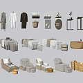 Elegant Luxury Club Interior With Robes Baskets Massage Beds Bathtubs And Loungers