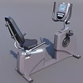Professional Recumbent Exercise Bike with Digital Display Adjustable Seat and Ergonomic Backrest for Home Workout