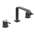 Modern Black Two Handle Faucet with Sleek Design and Elegant Finish