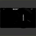 DSLR Camera Card Machine Digital Camera Digital Camera Photographic Equipment 3d model