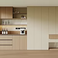Modern Light Wood Shoe Cabinet With Storage Function And Minimalist Design