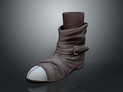 Men's Boots Old Boots Old Leather Boots Old Rain Boots Men's Leather Boots Men's Leather Shoes Pointed Leather Boots Fashion Leather Boots 3d model