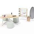Modern Children's Table and Chair Children's Table and Chair Combination 3d model