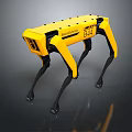 Boston Dynamics B14 Yellow Quadruped Robot Smart Machine With Advanced Mobility