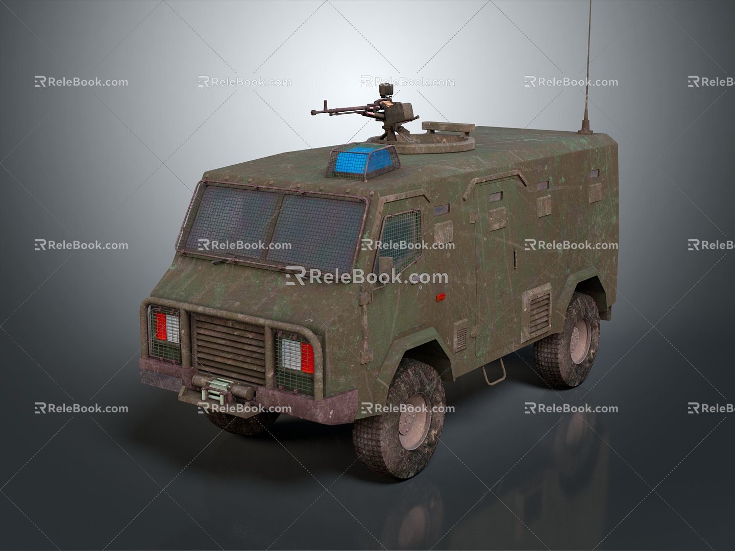 Military Truck Military Transporter Military Transporter 3d model