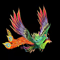 With bound phoenix 3d model