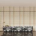 Modern Luxury Building Lobby Front Office Reception Front Office 3d model