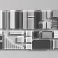 Stylish Modern Radiators With Various Designs And Home Heating Solutions 3d model