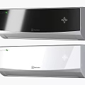 Herolux Wall Mounted Air Conditioner Fans with Black and White Sleek Design