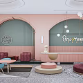 Elegant Modern Boutique Store Interior With Soft Lighting And Stylish Furniture Decor