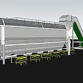 vegetable sorting machine 3d model