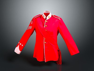 Military Uniform Military Clothing Military Clothing Officer Clothing Police Uniform General Clothing General Clothing 3d model