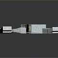 Neatly Stacked Bundled And Fanned US Dollar Banknotes On Black Background