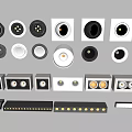 Modern Downlights And Spotlights With Various Styles For Home Lighting