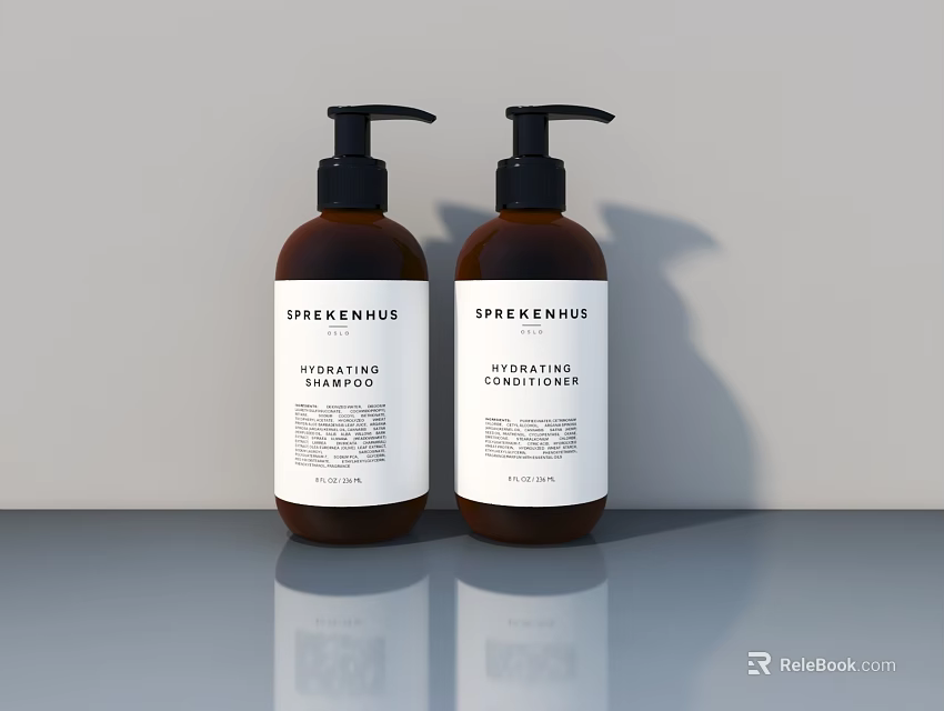 Modern Hinged Door Design For Home Interior With Smooth Operation And Durable Material 3d model