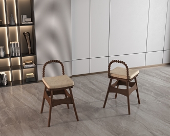 Modern Bar Chair 3d model