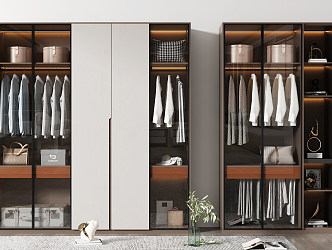 Modern wardrobe 3d model