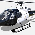 Modern helicopter helicopter transport 3d model