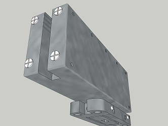 modern ground spring 3d model