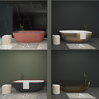 Modern Bathtub 3d model