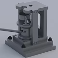 Industrial Machinery Equipment Featuring Metal Base Support Columns And Circular Components Handle