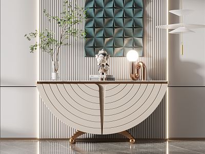 Light Luxury Sideboard model