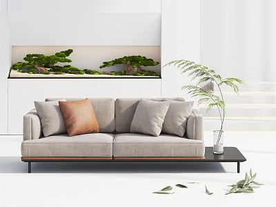 modern double sofa model