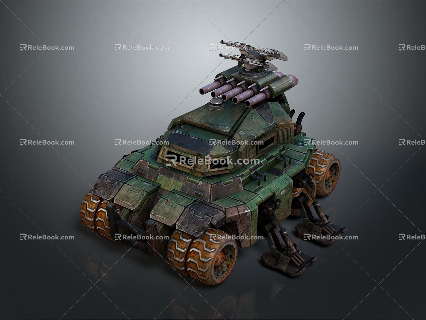 Light Tank Light Armored Modern Tank Modern Tank World War II Tank World War I Tank Heavy Tank 3d model