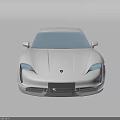 White Modern Sports Car With Sleek Exterior Design Red Interior And Alloy Wheels