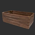 Wooden Storage Box for Electronic Appliances with Handles and Sturdy Structure