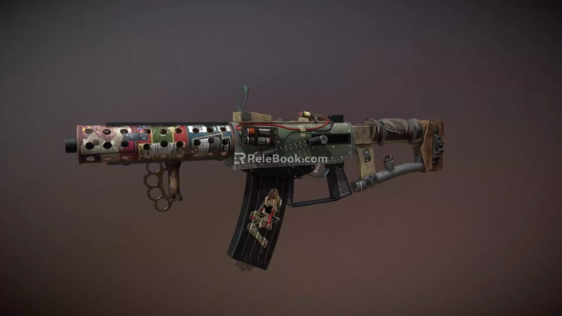 Variants Scrap Gun 3d model