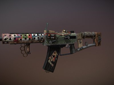 Variants Scrap Gun model