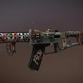 Variants Scrap Gun 3d model