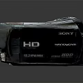 Sony Digital Vintage Handheld Camcorder With Classic Lens And Retro Body Design