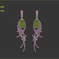 Earrings Earrings Earrings Earrings Jewelry Jewelry Accessories 3d model