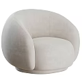 Modern Single Sofa Single Chair Single Sofa Chair Casual Sofa 3d model