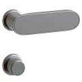 Various Modern Door Handles With Round And Bar Shapes In Metal And Wooden Designs