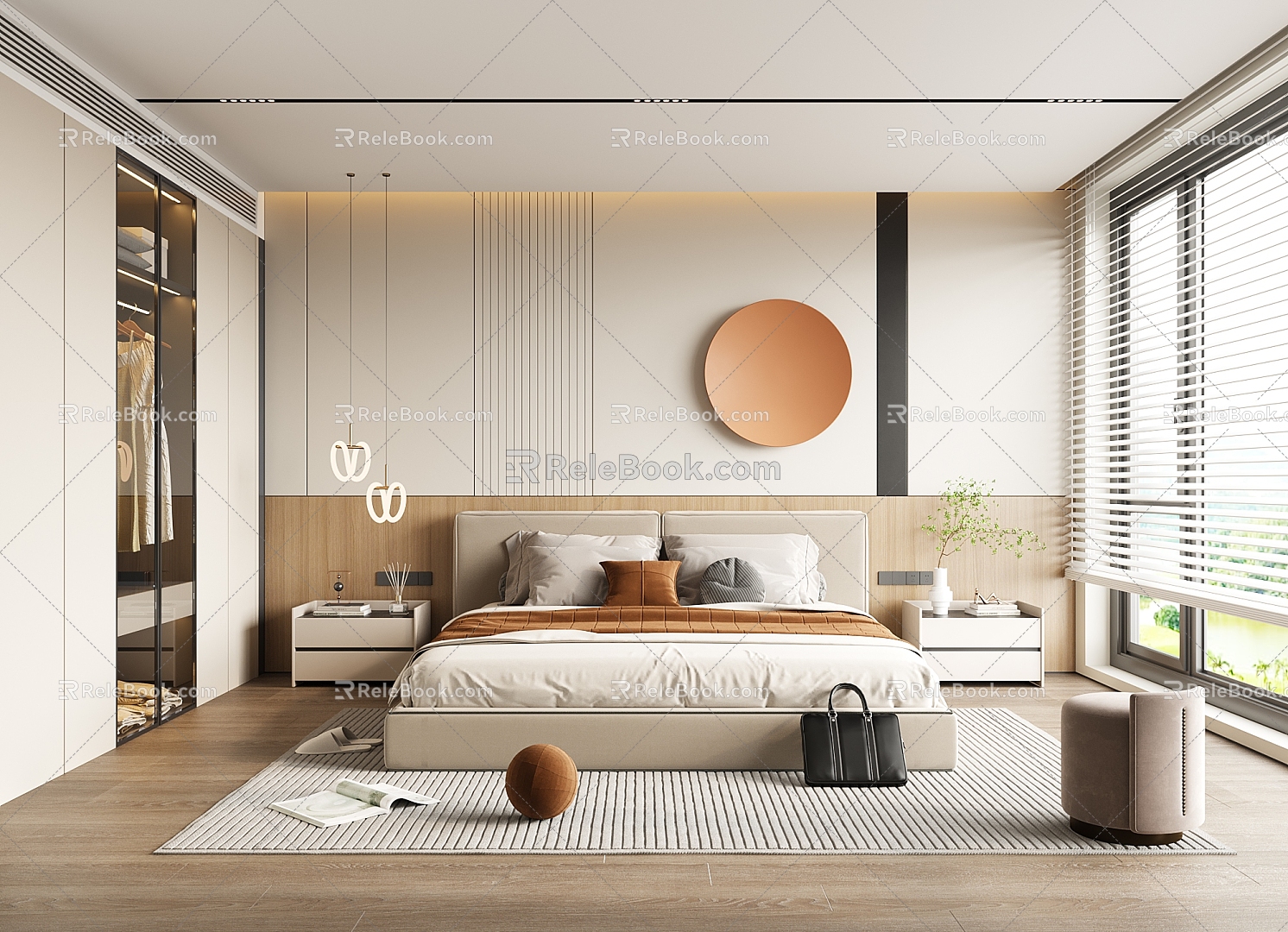 Modern Bedroom model